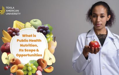 Public Health Nutrition Scope and Opportunities